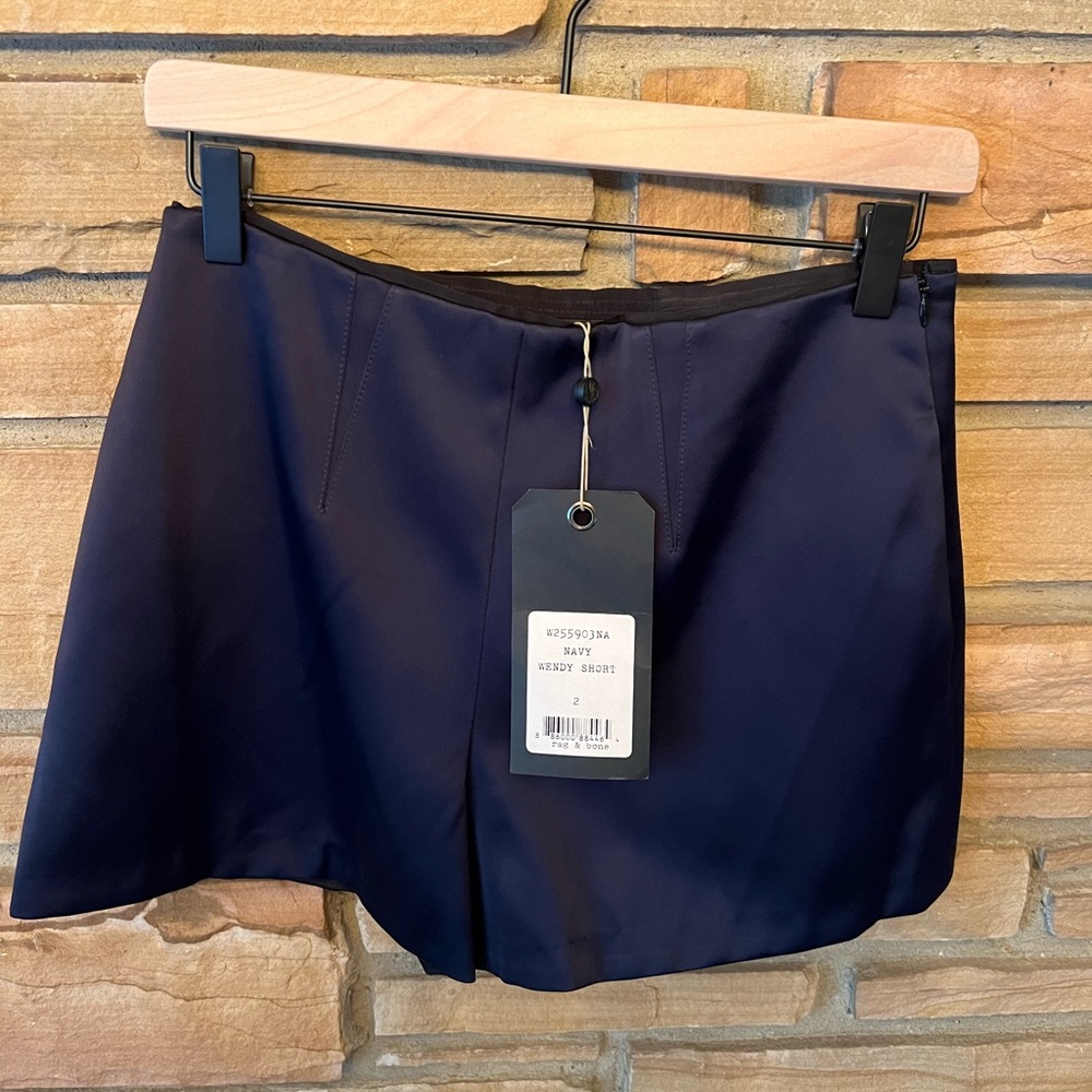 COPY - Rag and bone silk shorts new with tags